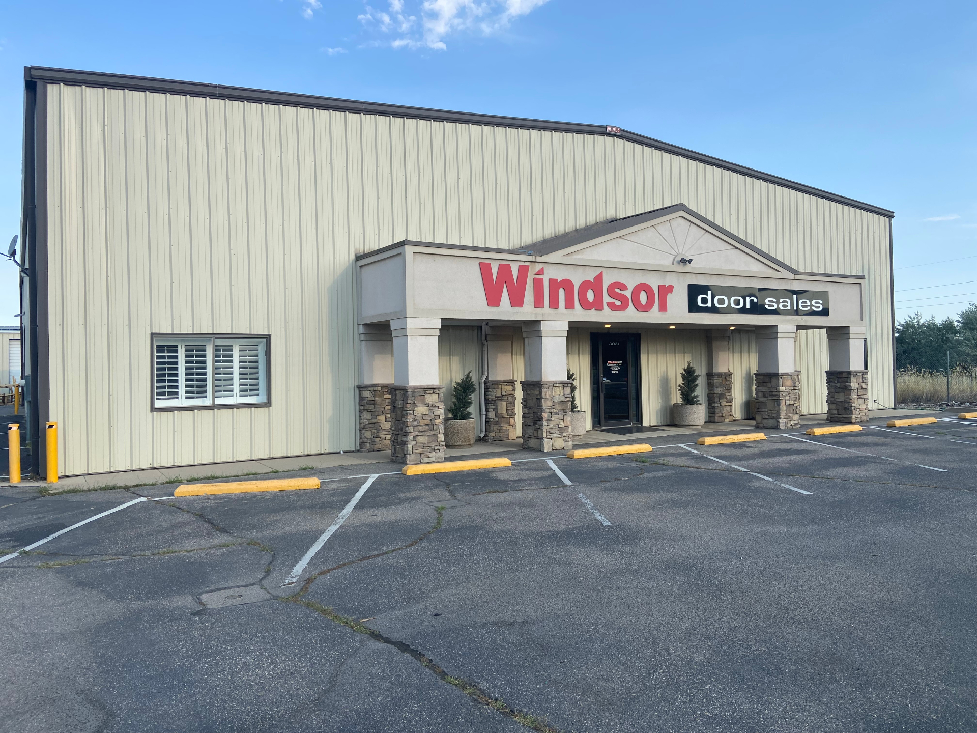 Windsor Door Sales storefront in Ogden, Utah