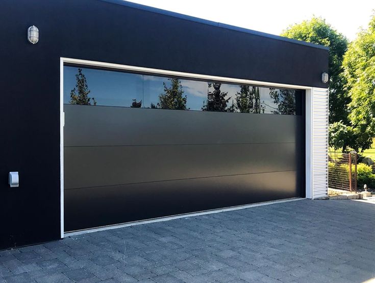 Modern garage door